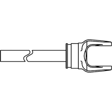 Aftermarket Yoke And Shaft Assembly with 1 x 118 shaft A-10001260-AI